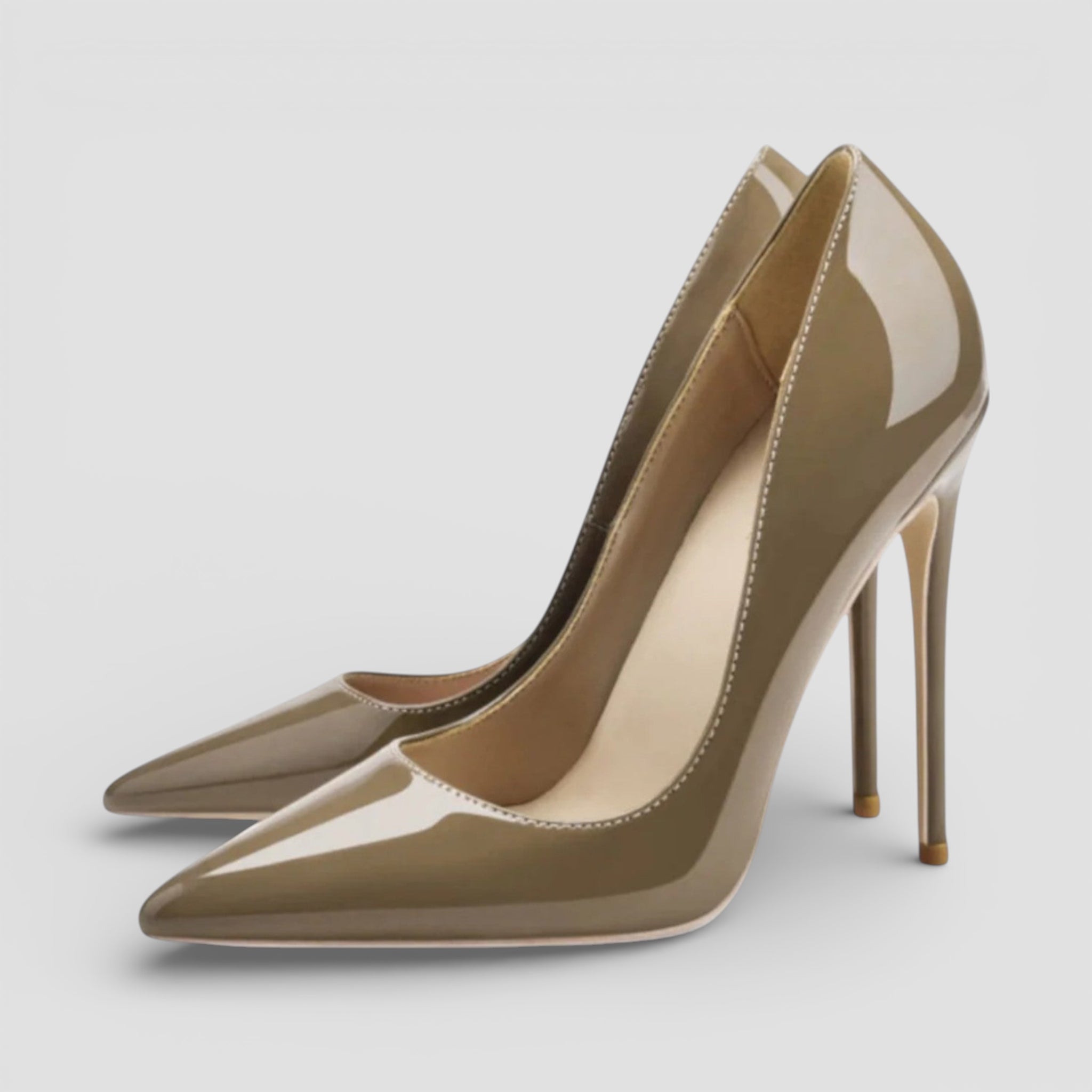 Evermont | Women’s High Heel Pumps Patent Finish Elegant Stiletto