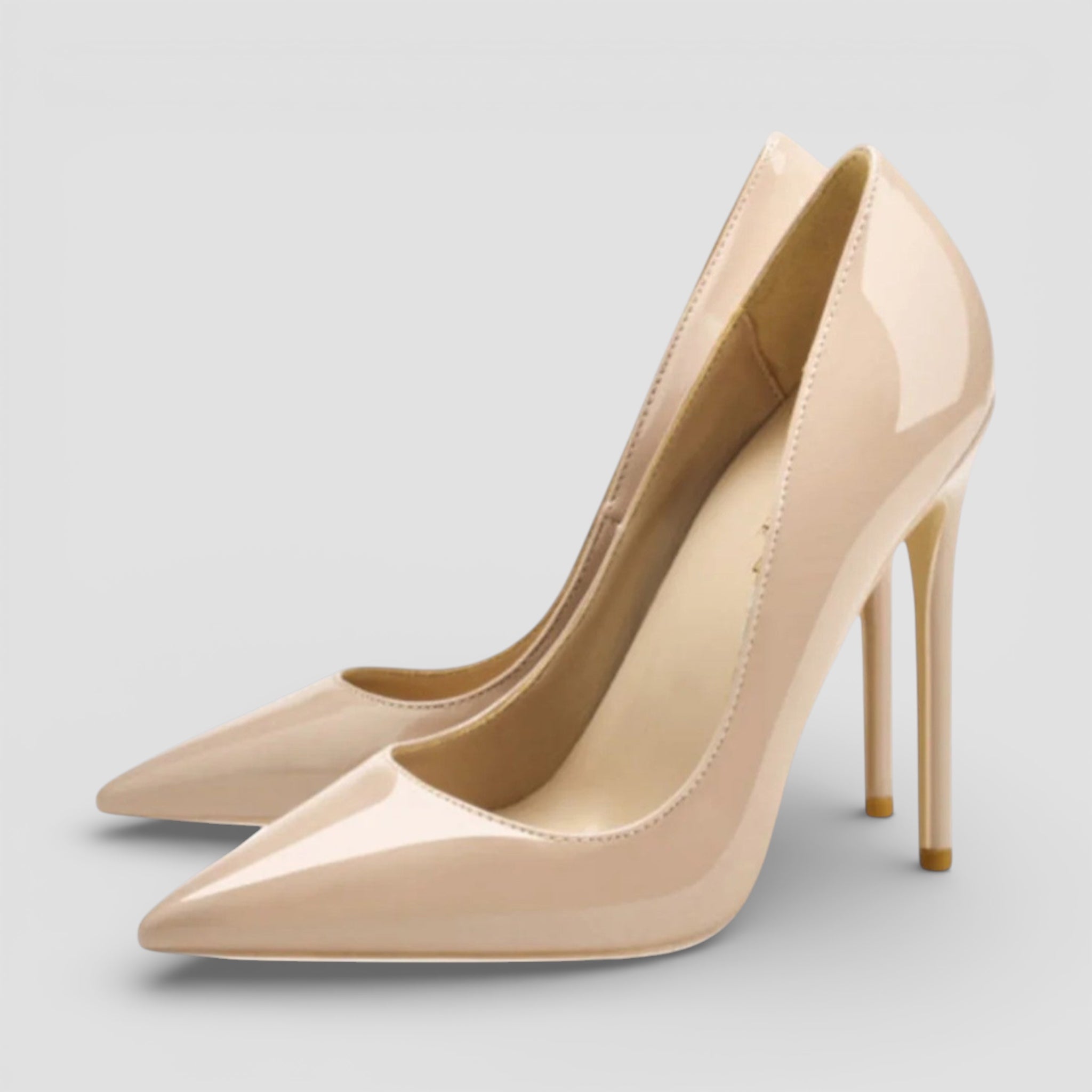 Evermont | Women’s High Heel Pumps Patent Finish Elegant Stiletto