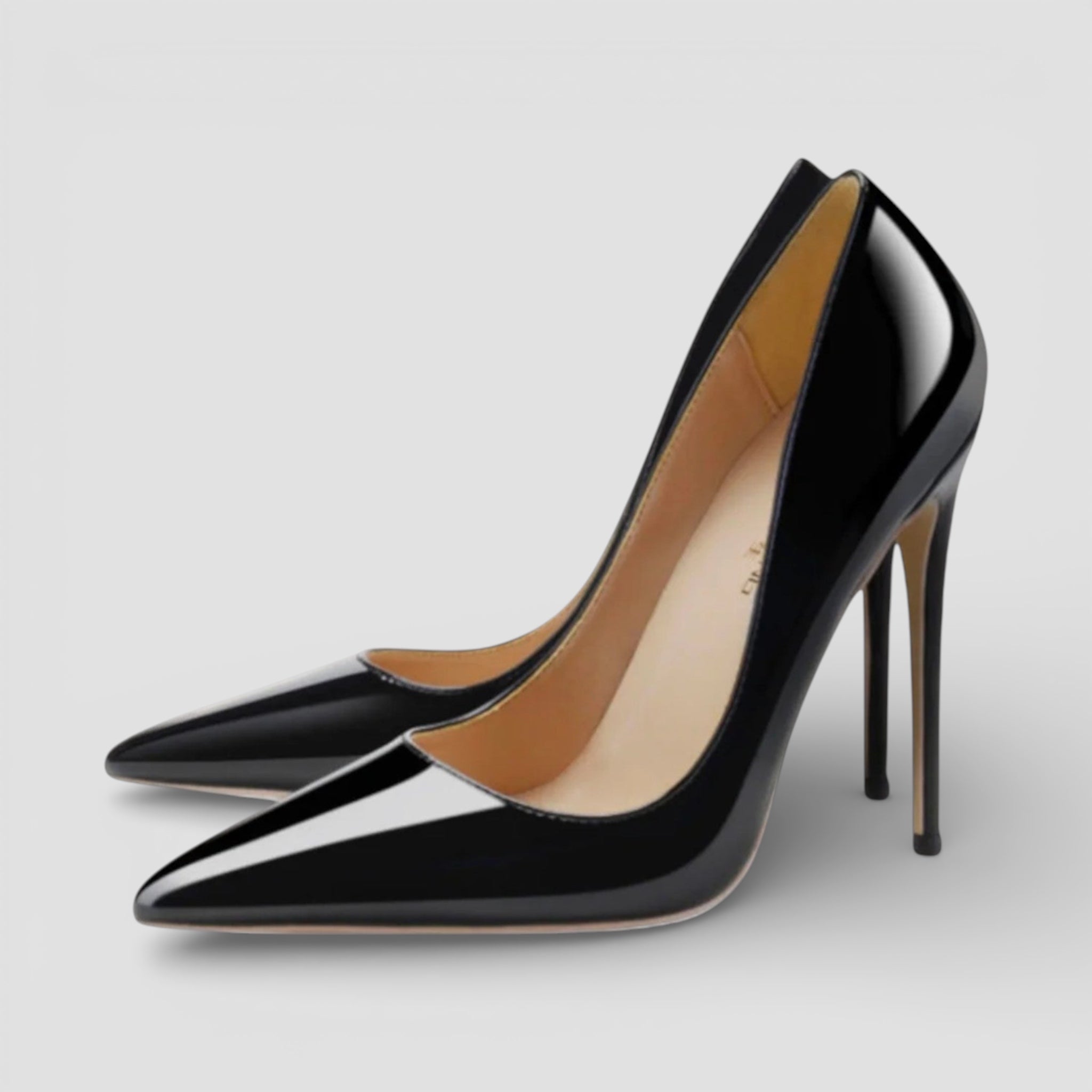 Evermont | Women’s High Heel Pumps Patent Finish Elegant Stiletto