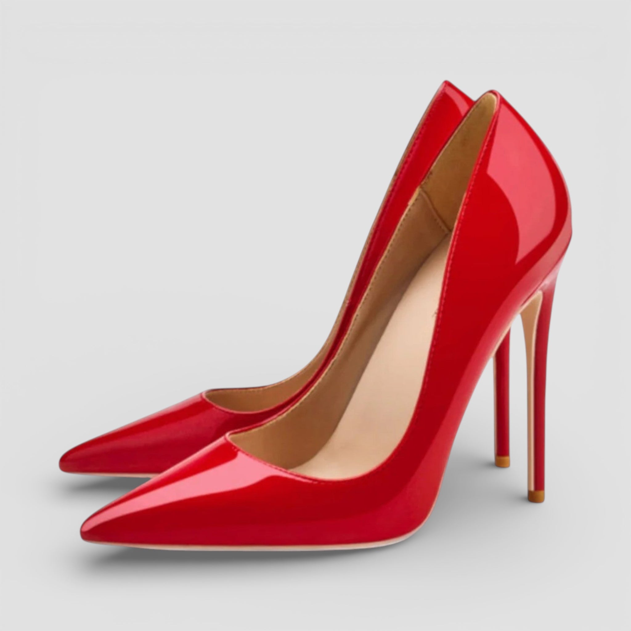 Evermont | Women’s High Heel Pumps Patent Finish Elegant Stiletto