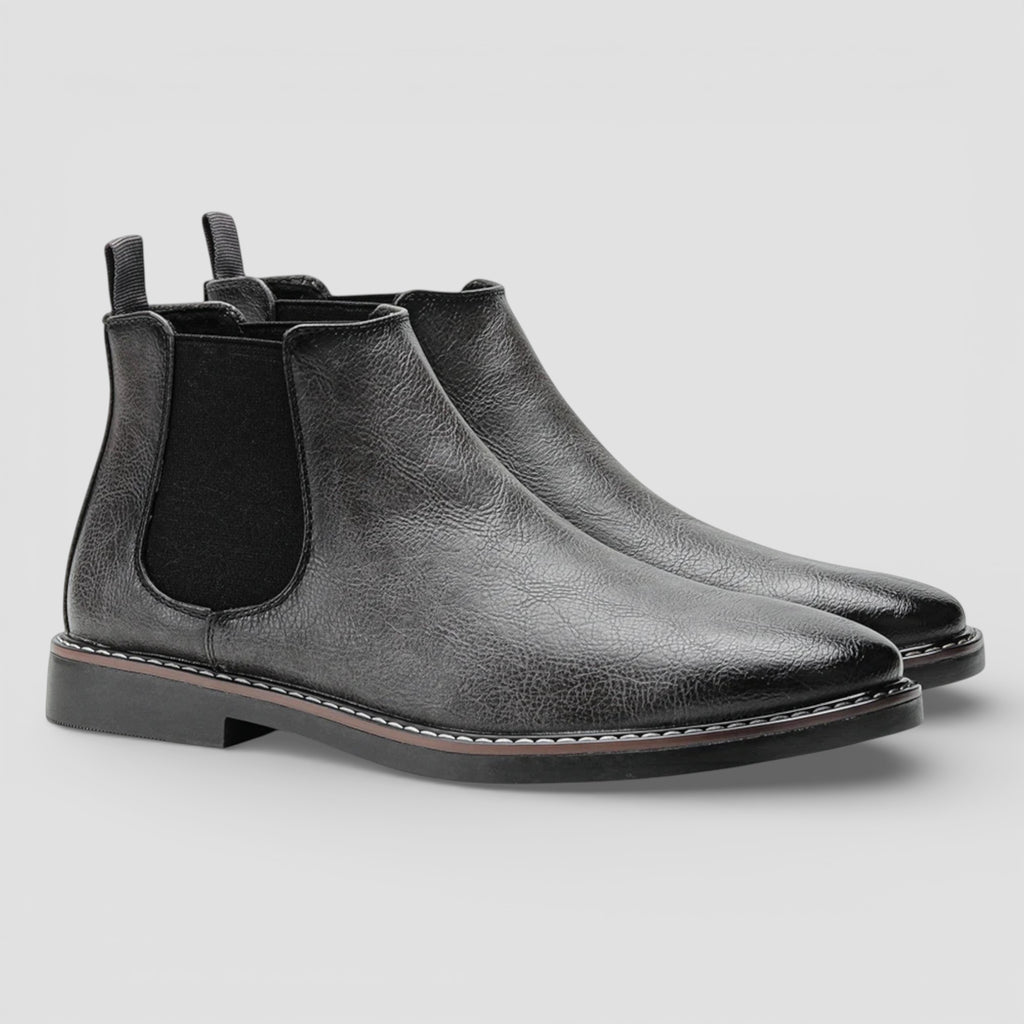 Evermont | Men’s Chelsea Boots Classic Ankle Slip On Design