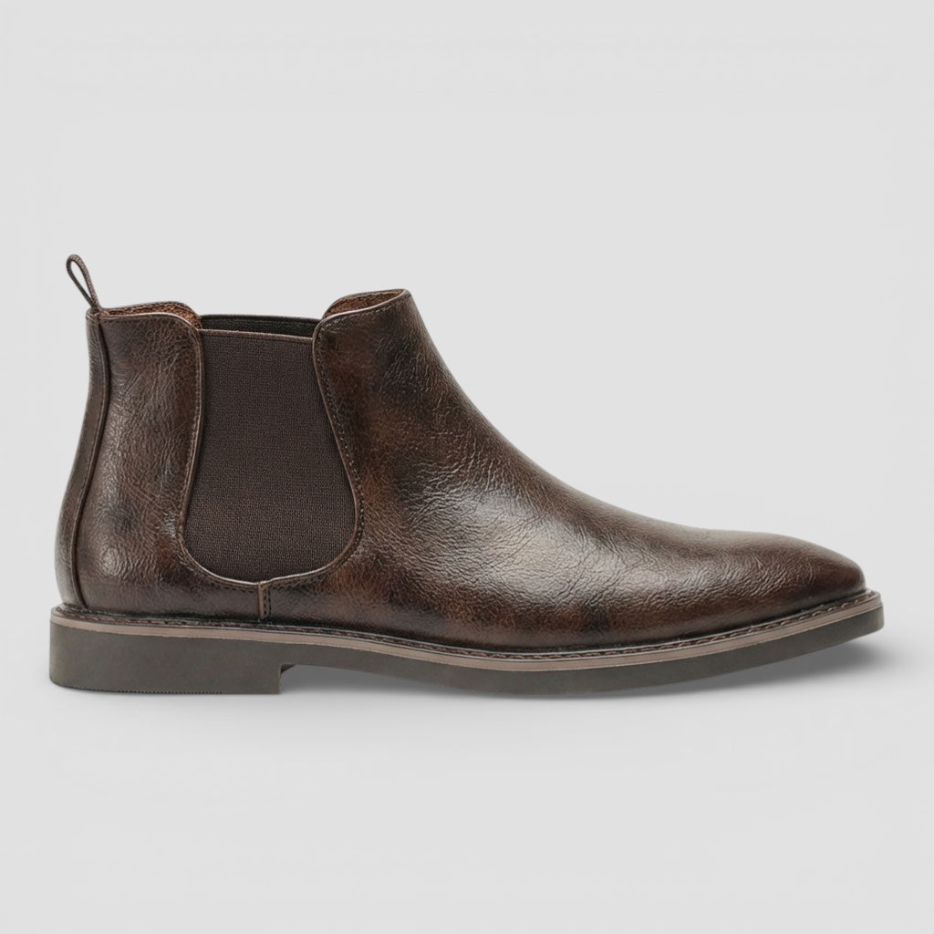 Evermont | Men’s Chelsea Boots Classic Ankle Slip On Design