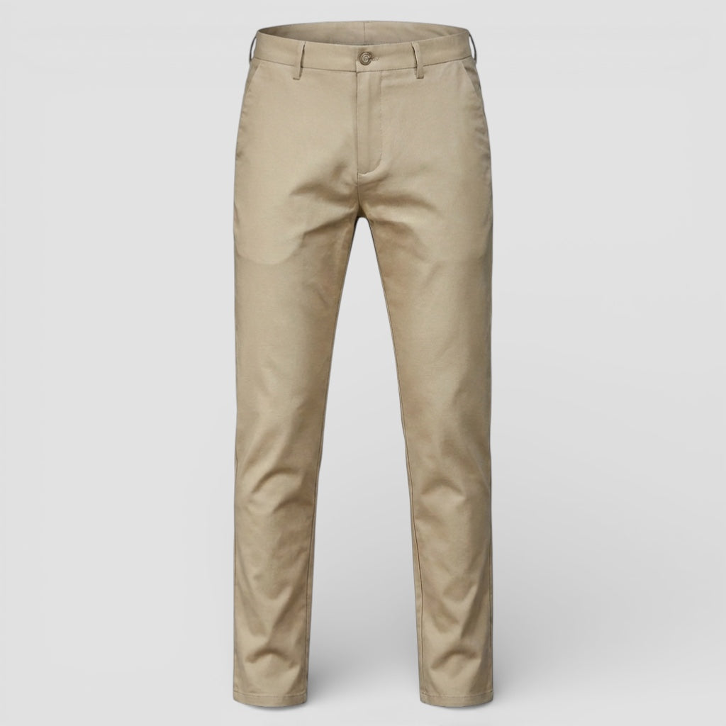 Evermont | Men’s Smart Casual Stretch Pants Straight Fit