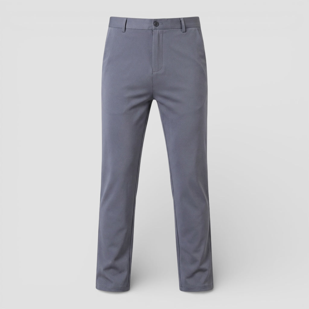 Evermont | Men’s Smart Casual Stretch Pants Straight Fit