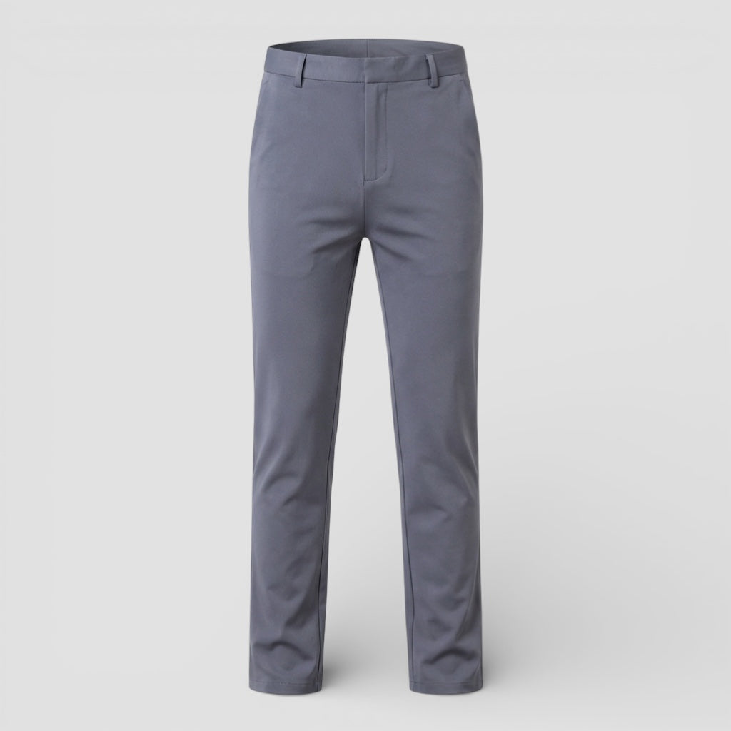 Evermont | Men’s Smart Casual Stretch Pants Straight Fit