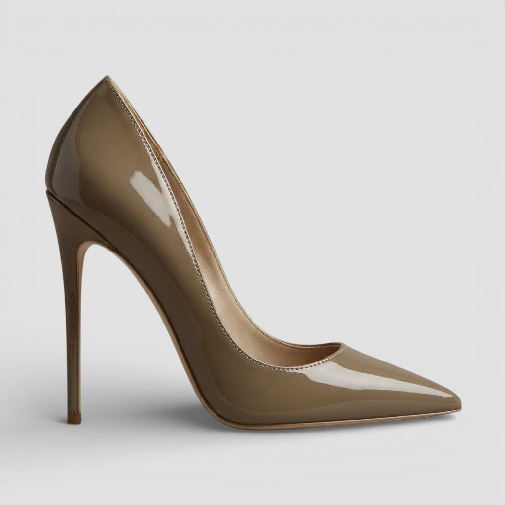 Evermont | Women’s High Heel Pumps Patent Finish Elegant Stiletto