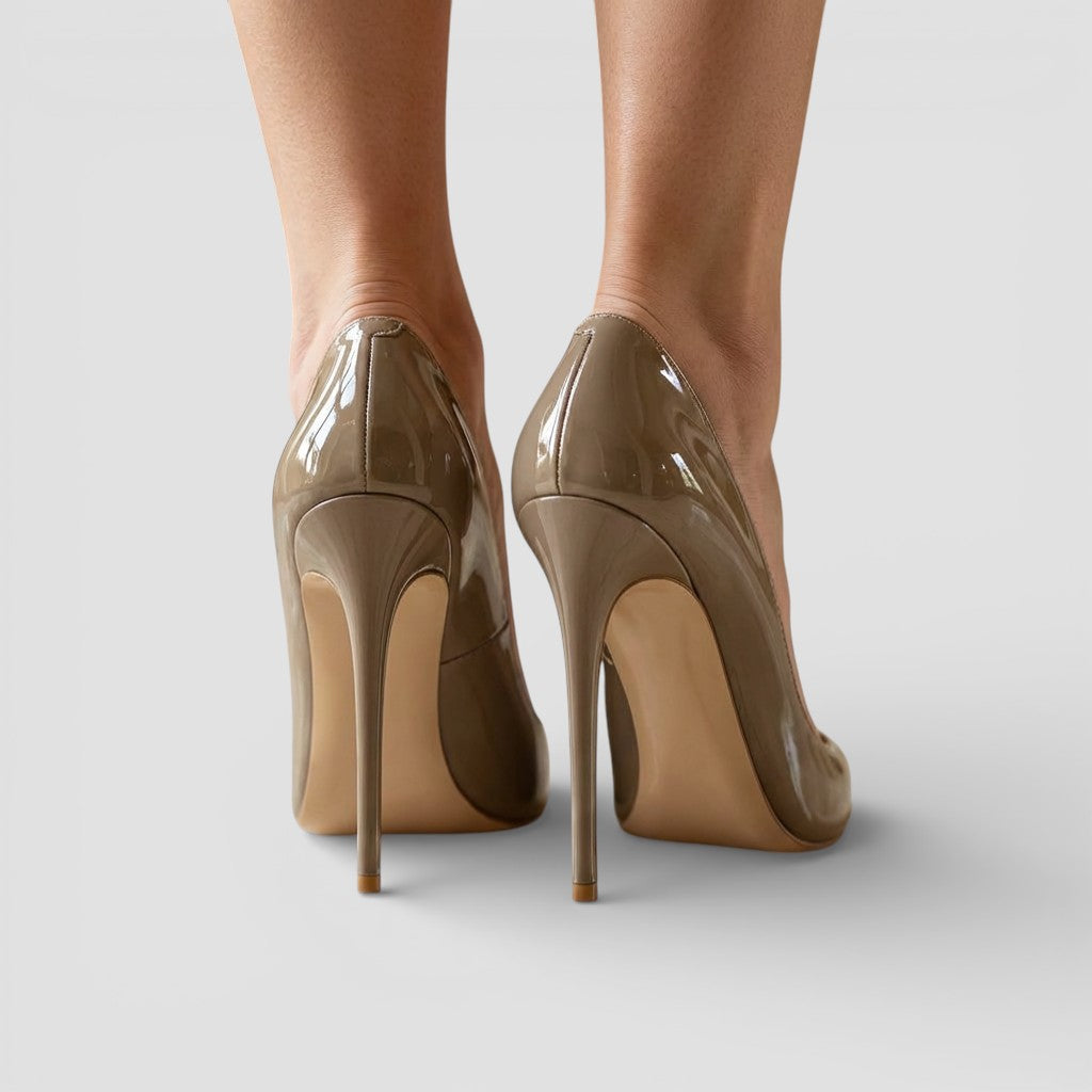 Evermont | Women’s High Heel Pumps Patent Finish Stiletto